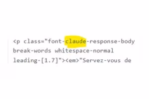 Exemple de code IA inséré dans le texte